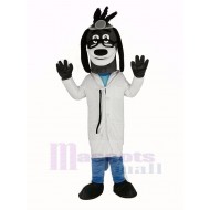 Doktorhund Hund Maskottchen Kostüm mit Brille Tier