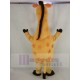 Amarillo lindo Jirafa Disfraz de mascota Animal