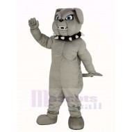 Süßes Grau Bulldogge Maskottchen Kostüm Tier