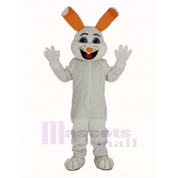 Conejo Conejito de Pascua Blanco Disfraz de mascota Adulto