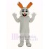 White Easter Bunny Rabbit Mascot Costume Adult