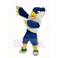 Tête bleue Oiseau Costume de mascotte Animal