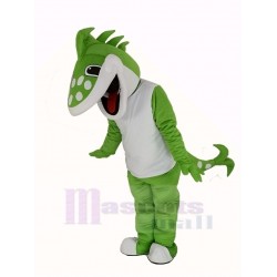 Jackfish Northern Pike Sauger Mascot Costume with White Vest