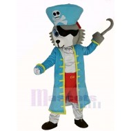 Pirata Lobo Disfraz de mascota en abrigo azul Animal