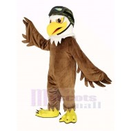 Águila marrón fresca Disfraz de mascota Animal
