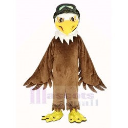 Cooler brauner Adler Maskottchen Kostüm Tier