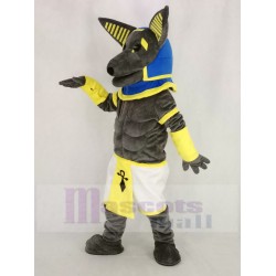Gray Wolf Mascot Costume Animal