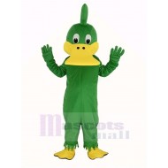 Green Duck Mascot Costume Animal