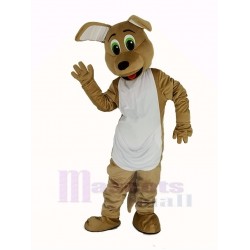 Dark Tan Kangaroo Mascot Costume Animal