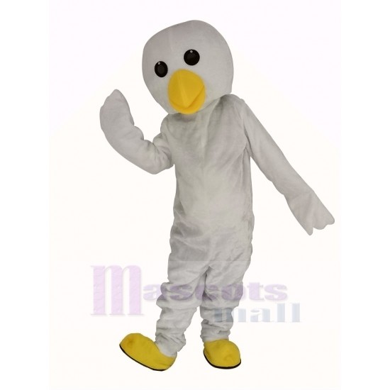 White Chick Mascot Costume Animal