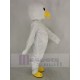 White Chick Mascot Costume Animal