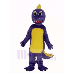 Duncan violet Dragon Costume de mascotte Animal