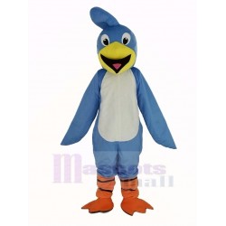 Bleu clair Oiseau Roadrunner Costume de mascotte Animal