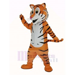 Friendly Tiger Mascot Costume Animal