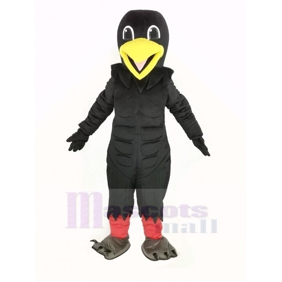Power Black Raven Mascot Costume Animal