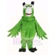Vert Oiseau perroquet Costume de mascotte Animal
