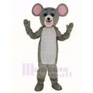 Light Gray Mouse Mascot Costume Animal