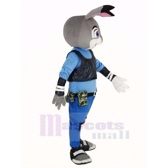 Zootopia Judy Hopps Police Bunny Rabbit Mascot Costume Cartoon