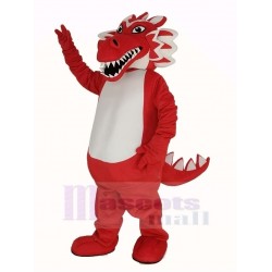 dragón rojo Disfraz de mascota Animal