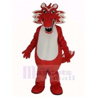 Dragon Rouge Costume de mascotte Animal