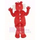 dragón rojo Disfraz de mascota Animal