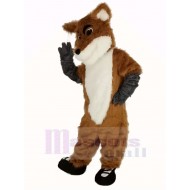 Fox in Black Shoes Mascot Costume Animal