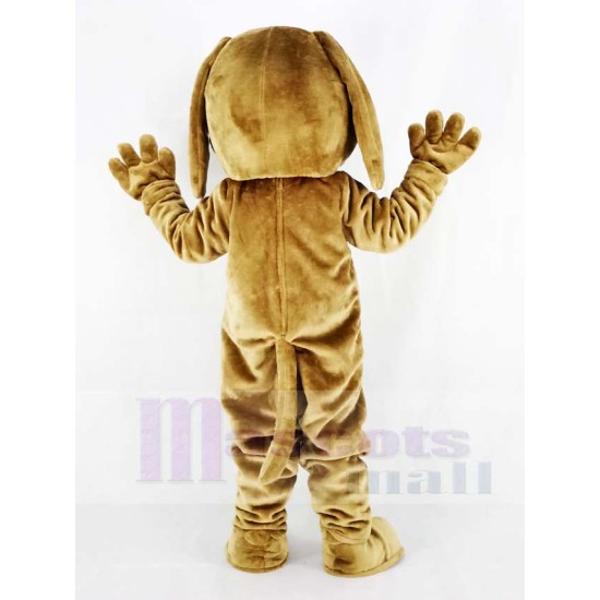 Süßer brauner Hund Maskottchen Kostüm Tier
