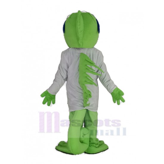 Chameleon Lizard Iguana Green Reptile Mascot Costume