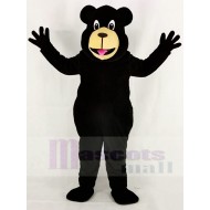 Cute Black Bear Mascot Costume Animal