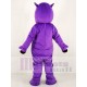 Violet mignon Hippopotame Costume de mascotte Animal