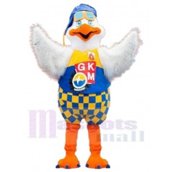 Pilot GKM Pigeon Bird Mascot Costume Animal