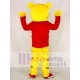 Mignon Daniel Tigre Costume de mascotte en manteau rouge