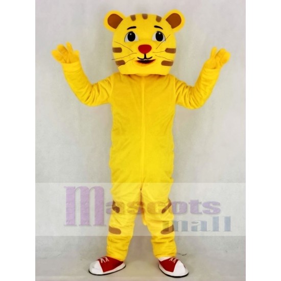 Cute Daniel Tiger Mascot Costume Animal