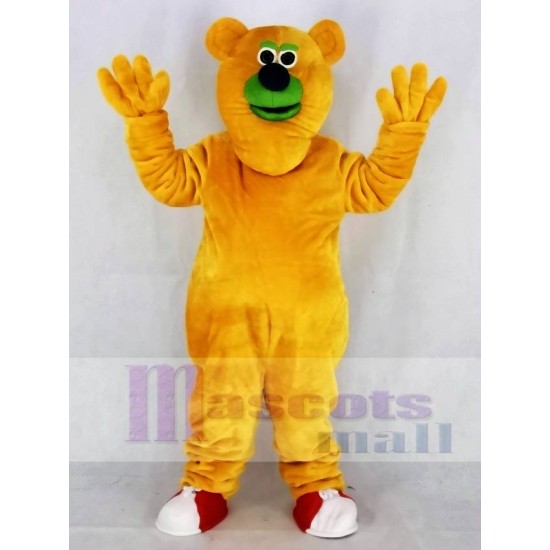 Fresno Grizzlies Parker T. Orange Bear Mascot Costume Animal