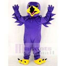 Purple Night Hawk Mascot Costume Animal
