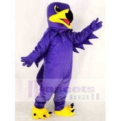 Purple Night Hawk Mascot Costume Animal