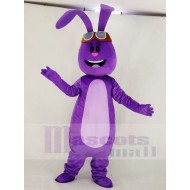 Purple Bunny Rabbit Mascot Costume Animal