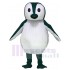 Hunter Green and White Penguin Mascot Costume Animal