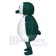 Hunter Green and White Penguin Mascot Costume Animal