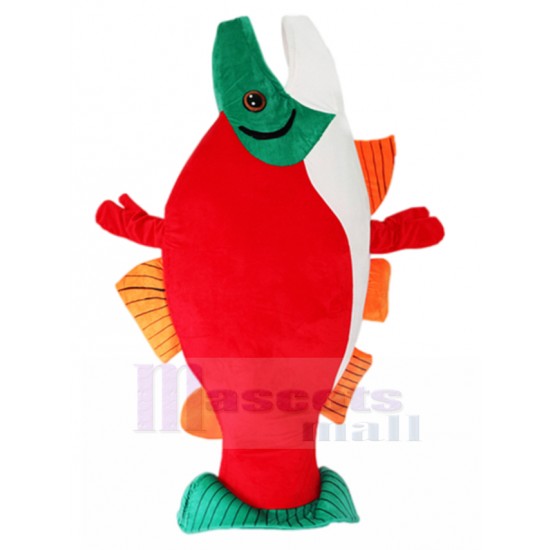 Zany Largemouth Bass Fish Mascot Costume Animal