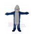 Grinsend Blauer Hai Maskottchen-Kostüm Tier