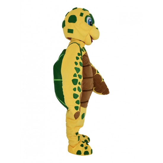 Green Spots Sea Turtle Mascot Costume Animal