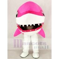 Cute Pink Whale Shark Mascot Costume