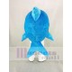 Cute Blue Whale Shark Mascot Costume