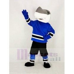 School Sharks Shark Mascot Costume with Black Sweatpants