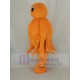Orange Octopus Mascot Costume Plush Adult