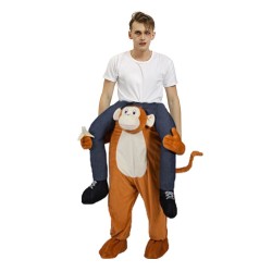 Piggy Back Carry Me Costume Gorilla Monkey Ride on Halloween Christmas