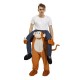 A cuestas Disfraz Carry Me Mono gorila Seguir adelante Halloween Navidad por Adulto