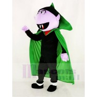 Realistic Sesame Street the Count Von Count Mascot Costume Cartoon
