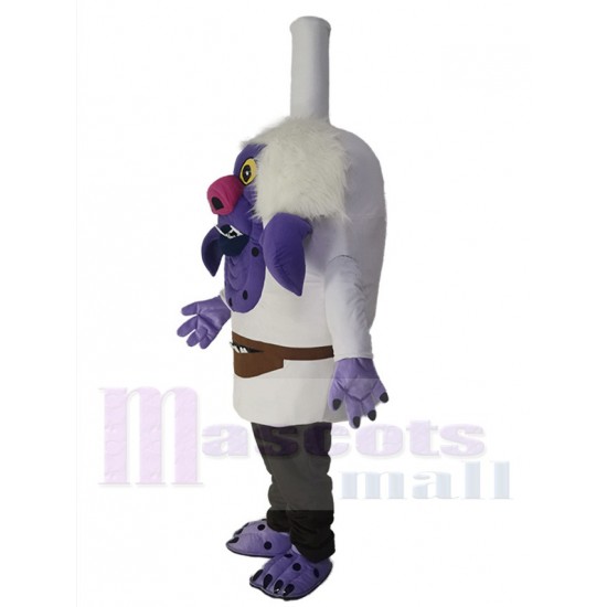 Chef Royal des Bergens Costume de mascotte Dessin animé de trolls
